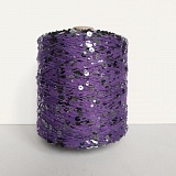 Shine pail 98% хлопок/2% пайетки 240м/100г фиолетовый